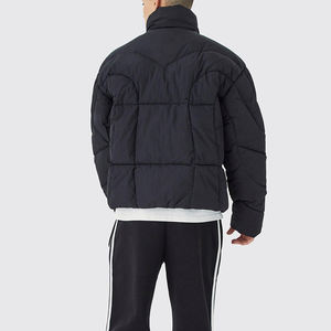 Chaqueta de Plumón Acolchada Extra Grande con Logotipo Personalizado para Exteriores, Chaqueta de Invierno para Hombre, Talla Grande - Product Image 2