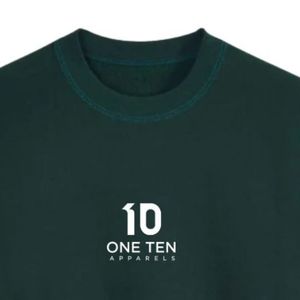เสื้อสเวตเชิ้ตคอกลมสีเขียวป่าสำหรับผู้ชาย ผ้าฝ้ายพรีเมียม แขนยาว สวมใส่สบาย เหมาะสำหรับทุกวัน - Product Image 4