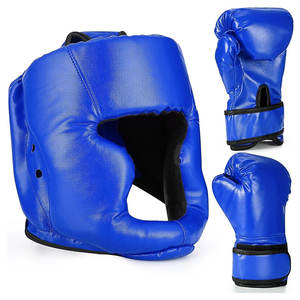 Ensemble de casque de boxe et de gants de 6 oz pour enfants, équipement de sparring haut de gamme pour la boxe, le kickboxing, le Muay Thai, le BJJ, le karaté et la lutte - Product Image 2