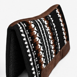 Selle Western Classique Manaal Enterprises avec rembourrage en feutre et coque en coton, motif géométrique, doublure en polaire pour usage équestre - Product Image 3