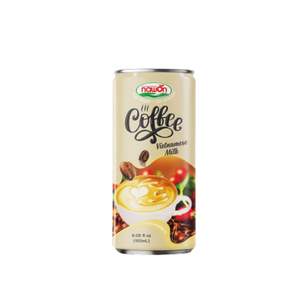 Nawon, Fabricante Certificado ISO GMP de Vietnam, Café con Leche Listo para Beber en Latas Metálicas Personalizadas de 180 ml, Bebida de Jugo de Frutas y Verduras - Product Image 2