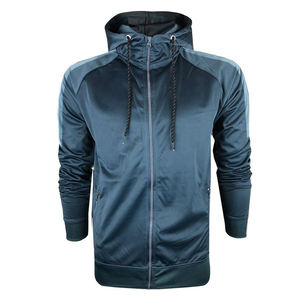 Chándal Deportivo de Verano para Hombre, con Capucha y Cremallera, Diseños Personalizados, Secado Rápido, Felpa, Poliéster/Algodón de Alta Calidad, Venta al Por Mayor - Product Image 4