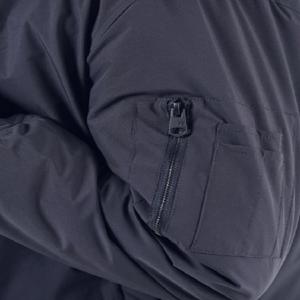 Chaqueta Bomber de Lona Azul Marino para Hombre, Talla Grande, Transpirable, Resistente al Viento, con Cuello de Punto Plano, Abrigo Casual de Invierno para Adolescentes, Cálido para Exteriores - Product Image 2
