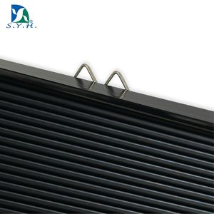 SYH Personalized Gifts Square Felt <b>Plastic</b> White <b>Letter</b> Board Aluminum Frame Strong Anti-Wind Portable Durable - Product Image 2