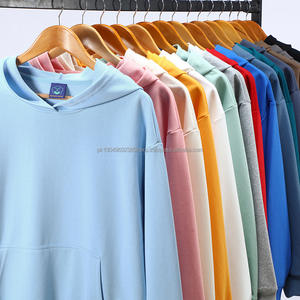 Pull personnalisé pour homme, automne et hiver, pull lourd personnalisé, sweat-shirt uni pour homme, logo imprimé - Product Image 6