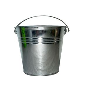 New Selling Modern Design Small Galvanized Metal <b>Folding</b> <b>Bucket</b> Handle Iron Pail Home Decor Customized Size Shape - Product Image 2