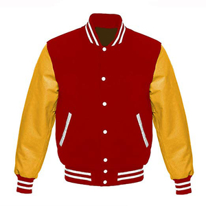 2024 Unisex Chic Varsity <b>Jacket</b> Collection for <b>Winter</b> Featuring Stand Collar Geometric Patchwork Cartoon Design Hooded 100% Wool - Product Image 6