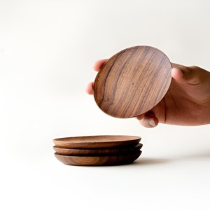 Premium Classic Durable Wooden <b>Coaster</b> Set for Wedding Return Favors and Festive Home Decoration in Reasonable Price - Product Image 1