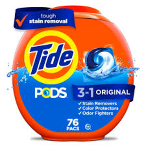 Lessive liquide en dosettes Tide Original Scent, 76 unités, écologique, pour la salle de bain - Product Image 5