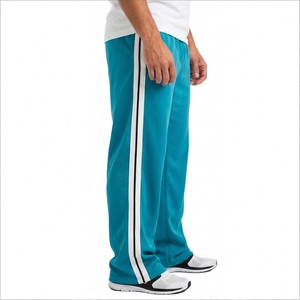 Pantalon de jogging en toile patchwork OEM pour homme, style streetwear, coupe oversize, infroissable, 100 % coton, pour l'hiver, vente en gros à bas prix - Product Image 3