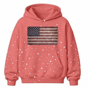 Hoodie Streetwear Oversize de Qualité Supérieure, Couleur Rose Foncé, Nouveau Design, en Coton, Meilleure Vente - Product Image 1