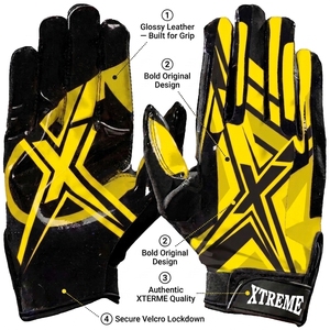 Gants de baseball personnalisés avec paume à adhérence améliorée, gants de fielding pour le baseball, équipement d'entraînement pour attrapeur, jeunes et adultes, antidérapants - Product Image 2