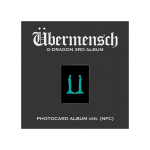 G-DRAGON - 3ème album [bermensch] (version album avec photocard) (NFC) CD Musique Pop Tous Âges - Product Image 2