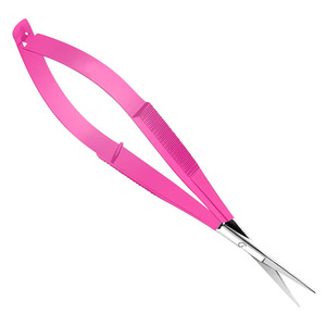 Spring Scissors Extra Sharp Fine Point Stainless Steel Eyelash Scissors - Product Image 2