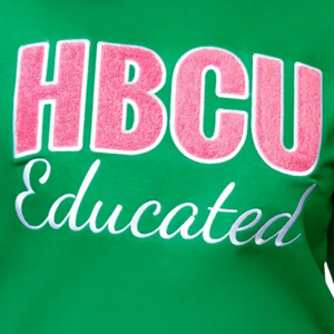 Sudadera Verde HBCU AKA Chenille, Cuello Redondo, Manga Larga, Felpa Suave, Informal, para Mujer, Ropa de Sororidad, Elegante - Product Image 6