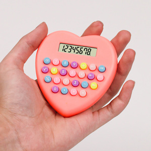 <span class=keywords><strong>Calculadora</strong></span> colorida con forma <span class=keywords><strong>de</strong></span> corazón bonita y elegante, <span class=keywords><strong>calculadora</strong></span> <span class=keywords><strong>de</strong></span> <span class=keywords><strong>amor</strong></span> verdadero - Product Image 4
