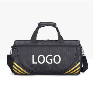 Bolsa Deportiva Unisex de Nailon Negro con Correa Ajustable, Cierre de Cremallera, Bolsa Casual para Deportes, Compartimento Interior de 20-30L - Product Image 2
