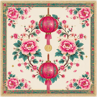 Tapis de table carré vintage chinois pour Mahjong, antidérapant et insonorisant, pour jouer au Mahjong