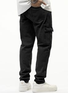 Pantalones Cargo para Hombre, Color Azul Claro, Resistentes al Agua y al Viento, Elegantes, Ligeros, Casuales, de Alta Calidad, con Múltiples Bolsillos, Precios Razonables - Product Image 3