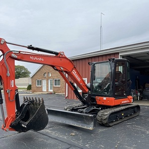 รถขุด Kubota kx057-5 ใหม่ พร้อมเครื่องยนต์ 25 แรงม้า เกียร์บ็อกซ์แรงบิดสูง PLC และปั๊ม - ราคาขายส่งที่ดีที่สุด - Product Image 4