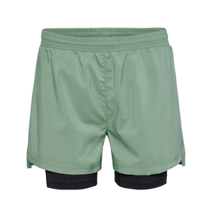 Shorts Deportivos Rojos Escarlata para Mujer, de Cintura Alta, Transpirables, Suaves, que Absorben el Sudor, Ideales para Entrenamiento - Product Image 5