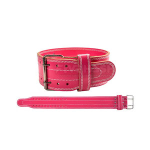Cinturón de Levantamiento de Pesas Ajustable de Cuero con Doble Hebilla para Entrenamiento de Fuerza y Fitness en el Gimnasio 2026 - Product Image 2