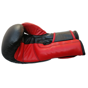 ถุงมือชกมวยฝึกซ้อมระดับมืออาชีพ หนังแท้ ระบบ Powerlock แบรนด์ส่วนตัว Parana Sports ขนาดมาตรฐานสำหรับศิลปะการต่อสู้ - Product Image 4