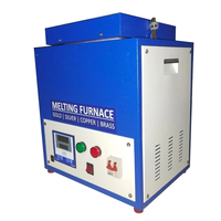 Machine à fondre l'or de haute précision, four à bijoux à chauffage rapide, performance stable, équipement écoénergétique