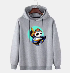 เสื้อฮู้ดดี้ผ้าฝ้าย 100% สำหรับฤดูหนาว ขายส่งจากโรงงาน รับออกแบบลายพิมพ์ดิจิทัลสำหรับผู้ชาย - Product Image 1