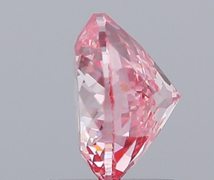 Diamante Portugués de Corte Brillante Redondo, CVD, Color Rosa Intenso, Claridad VS1, Pulido Excelente, Diamante Cultivado en Laboratorio, Certificado IGI - Product Image 5