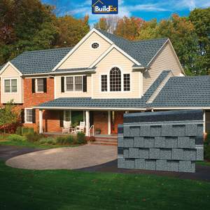 Bardeaux d'asphalte <span class=keywords><strong>Prix</strong></span> par carré Tuiles écologiques Bardeaux d'asphalte laminé Bardeaux de toiture de type asphalte - Product Image 3