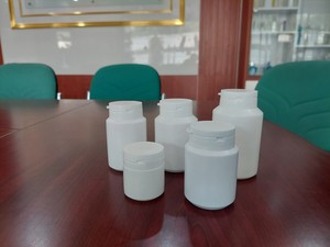 APS Easy Mold Durable Cylindrical Shape Flat Bottom HDPE <b>Plastic</b> Lightweight Medicine Chemical Liquid Tablet Bottle C0320 <b>Cap</b> - Product Image 5