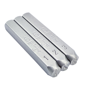 Jeu de poinçons en acier de qualité industrielle supérieure de 6 mm avec caractères allemands, support OEM - Product Image 6