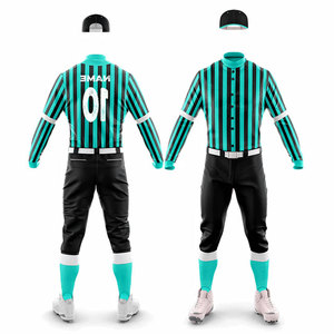 Ensemble complet de tenues de baseball personnalisées OEM/ODM pour l'entraînement et les matchs, uniformes d'équipe avec nom et numéros, kits de softball pour joueurs - Product Image 1
