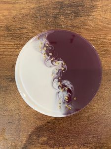 Posavasos de Resina Hechos a Mano de Primera Calidad, Juego de Posavasos Artísticos de Resina Epoxi para Mesa de Centro, Comedor, Cocina, Oficina - Product Image 5
