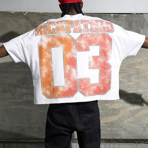 Camisetas Sólidas para Hombre al por Mayor, Estilo Urbano, 100% Algodón, Impresión de Alta Calidad, Antiarrugas y de Secado Rápido - Product Image 3