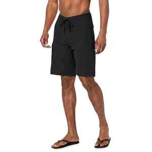 <b>Men's</b> <b>Red</b> Solid <b>Shorts</b> Drawstring Closure Quick Dry Casual Swimwear Woven Polyester <b>Shorts</b> - Product Image 5