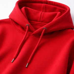 Sweat-shirt à capuche rouge personnalisé en gros, 100% coton, directement du fabricant - Achat en gros OEM - Product Image 4