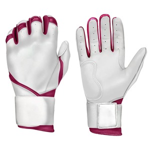 Best Custom Logo Men’s Baseball Batting Gloves Made Of Leather And PU High Performance Sports Gloves - Product Image 5