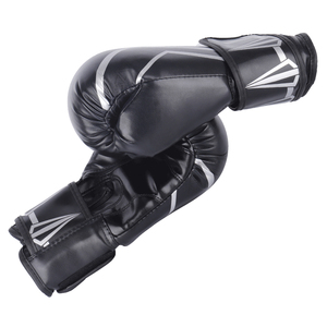 Gants de boxe en cuir véritable/PU avec logo personnalisé, gants de Muay Thai, gants de kick-boxing, gants de boxe multicouches haute densité - Product Image 2