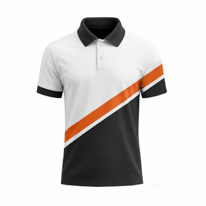 Chemises polo en sublimation pour hommes, chemises polo personnalisées en gros, broderie de logo, chemise polo de golf, vêtements de travail respirants, unisexe, femmes - Product Image 1