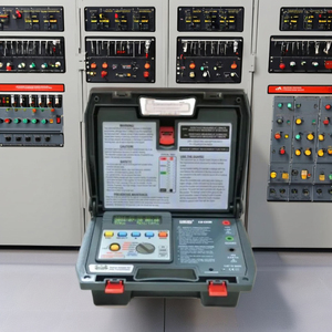 EDVANTEST MEASURE TECHNOLOGIES KM 6305 Testeur d'isolation numérique CC 5KV à batterie rechargeable, contrôle par microprocesseur, arrêt automatique - Product Image 3