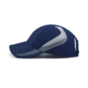 Unisex Baseball Cap Smile Embroidery 6-Panel Adjustable Cotton Canvas Breathable <b>Waterproof</b> Casual Style Front Logo - Product Image 6