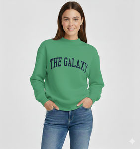 Nouveau Logo Personnalisé Femme Décontracté Automne Hiver Manches Longues Col Montant Ample en Polaire Polyester/Coton - Product Image 6