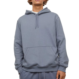 Sweat-shirt à capuche oversize en molleton de coton avec imprimé graphique, style streetwear, poche kangourou et poignets côtelés - Product Image 1