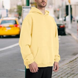 Sudadera con Capucha de Alta Calidad, Lavado Desgastado, Mezcla de Algodón y Poliéster, Estilo Urbano - Product Image 2