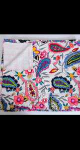 Couverture en coton patchwork motif pastèque, technologie rafraîchissante, pour l'été, matelassée, faite main, douce, style INS Japon & Corée, vert froid - Product Image 4