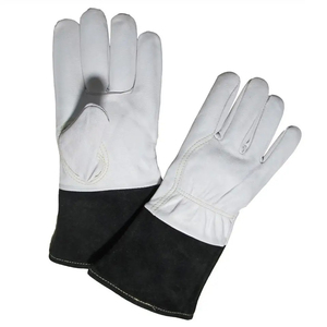Gants de soudage TIG en cuir de qualité supérieure, résistants à la chaleur et aux étincelles, pour travaux industriels et lutte contre les incendies - Product Image 3