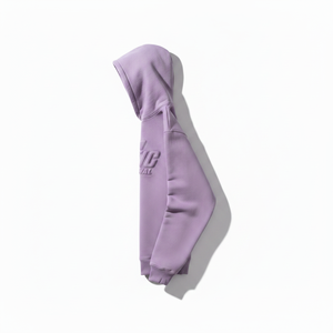 Sweat-shirt surdimensionné pour homme, personnalisé par le fabricant, à double doublure, avec impression 3D en relief, 500 GSM, épais, en molleton, effet délavé à l'acide - Product Image 3