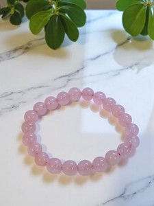 Pulsera de Cuarzo Rosa con Cuentas de Piedras Preciosas Naturales, Joyería de Ágata al por Mayor para Regalo, Compre en Línea en Amayra Crystals Exports India - Product Image 2